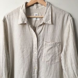 ✨3/$30✨ Oversized linen shirt